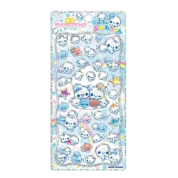 光るプチドロップステッカー ストーンつき ぷくぷくあわわちゃん カミオジャパン