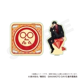 SAKAMOTO DAYS 木製スタンドコースター 宝石ver. 南雲 【Y Line】
