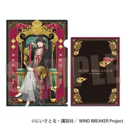 WIND BREAKER クリアファイル 椿野 佑 玉座ver. ベルハウス
