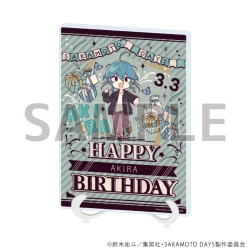 【予約2026年05月】アクリルアートボード(A5サイズ)「SAKAMOTO DAYS」16/赤尾晶 誕生日ver.(グラフアートイラスト) A3