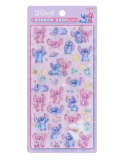 【購入制限対象】ボンボンドロップシール スティッチ＆エンジェル  サンスター文具