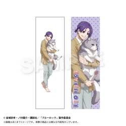 【予約2026年05月】ブルーロック ロングクッションカバー 猫と戯れver. 御影 玲王 Y Line