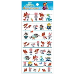 【在庫】   カミオジャパン ズートピア 4SIZEステッカー デフォルメ
