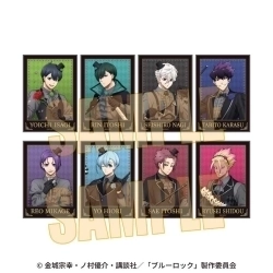 トレーディング箔押しブロマイド ブルーロック/マジシャンver. 8パック入りセット ベルハウス