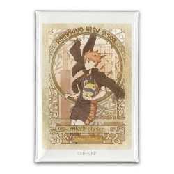 ハイキュー！！ 日向翔陽 スクエア缶バッジ 飛翔Ver. コスパ