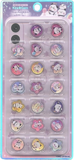 【お一人様１点】【在庫】  カミオジャパン  KIRACOROおはじきシール もちもちぱんだ