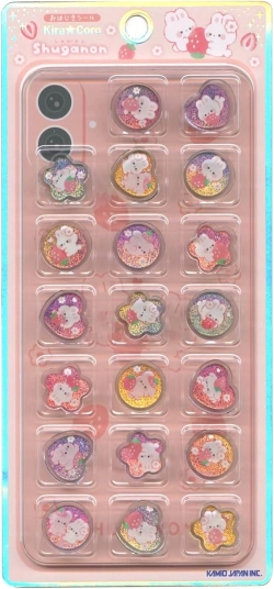 【お一人様１点】【在庫】  カミオジャパン  KIRACOROおはじきシール しゅがのん