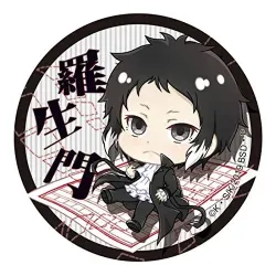 文豪ストレイドッグス ぽぷきゃら 缶バッジ 芥川龍之介 GRANUP