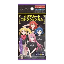 【予約2025年05月】アニメ「ぼっち・ざ・ろっく！」 クリアカードコレクションガム【初回限定版】 16パック入りBOX エンスカイ