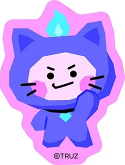 TRUZダイカットステッカーミニ 1 CHILLI エンスカイ