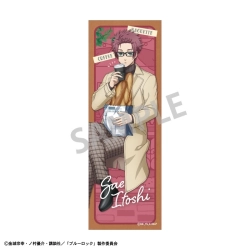 ブルーロック ロングスクエア缶バッジ 糸師 冴 焼きたてパンとテイクアウトドリンク 【カミオジャパン】