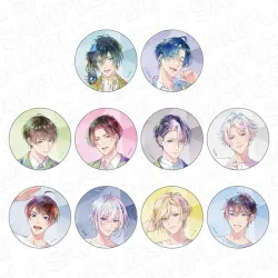 STATION IDOL LATCH！ カンバッジ(ブラインド) PALE TONE series 山手線代表LATCH・2位LATCH 10個入りセット コンテンツシード