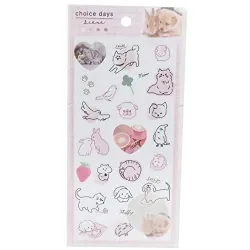 [クリアシール]チョイスデイズシーン ステッカー/アニマル choice days