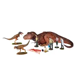 【予約2023年7月】ARTPLA 研究員とティラノサウルスセット 海洋堂