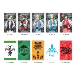 WIND BREAKER 和服×スカジャンver. サテン地ステッカー 01 10パック入りBOX 【CS.FRONT】
