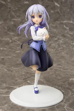 【送料無料】ご注文はうさぎですか??チノ（Cafe Style）1/7スケール フィギュア【予約6月発売】PLUM