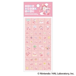 【在庫 】カミオジャパン  星のカービィ ドロップブロックシール 【発送まで１週間程度かかる場合がございます】