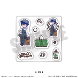 【予約2026年06月】「WIND BREAKER」 にゅ〜とろ バースデーグッズ 十亀条 カスタムステッカーシート B MENEGI
