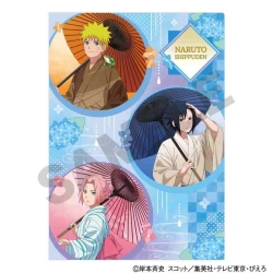 【予約2026年06月】NARUTO-ナルト- 疾風伝 シングルクリアファイル ナルト＆サスケ＆サクラ 五月雨 クラックス