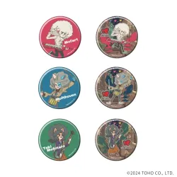 【予約2025年07月】缶バッジ「Mofu Mofu Music Caravan」02/ブラインド(全6種)(グラフアート) 6パック入りBOX A3