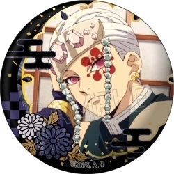 鬼滅の刃 螺鈿風シリーズ 缶バッジ vol.2 宇髄天元【ツインクル】