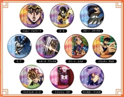 ジョジョの奇妙な冒険 黄金の風 メモリーCANバッジ  10パック入りBOX【バンダイ】