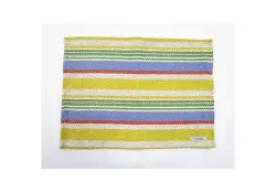 ランチマット クリスタル イエロー綿50％ ジュート50％ 32×45cm KS-222-01