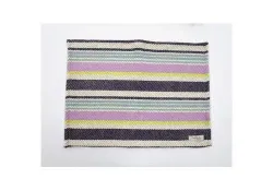 ランチマット クリスタル ネイビー 綿50％ ジュート50％ 32×45cm KS-222-01