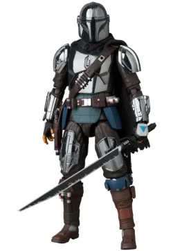 【予約2025年05月】マフェックス No.256 MAFEX THE MANDALORIAN CHROME Ver. メディコム・トイ