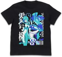 EVANGELION エヴァ零号機 アシッドグラフィックスTシャツ/BLACK-L コスパ