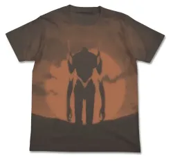 EVANGELION エヴァ3号機Tシャツ/CHARCOAL-L コスパ