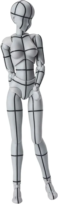 【予約2023年6月再販】S.H.Figuarts ボディちゃん -ワイヤーフレーム- (Gray Color Ver.) バンダイスピリッツ