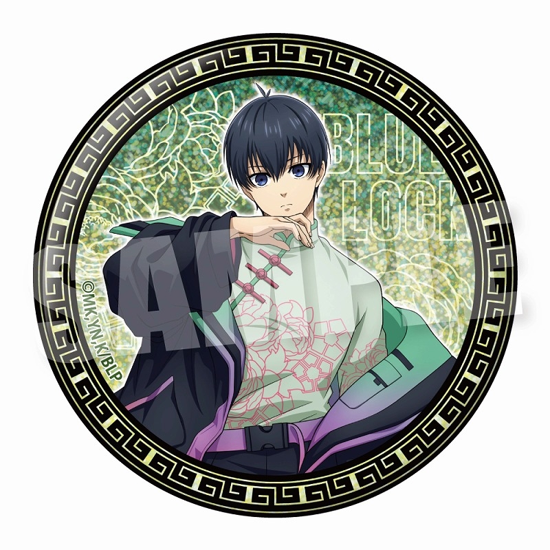 【予約2024年08月】ブルーロック BIGホロ缶バッジ NEONチャイナVer. 潔世一 NEO GATE