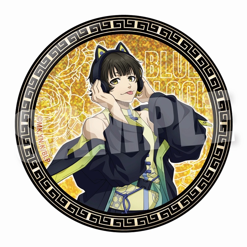 【予約2024年08月】ブルーロック BIGホロ缶バッジ NEONチャイナVer. 蜂楽廻 NEO GATE
