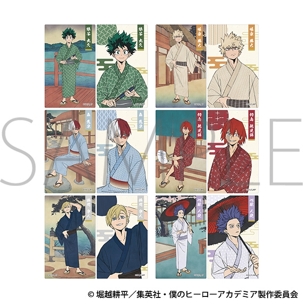 【予約2024年08月】僕のヒーローアカデミア メモリアルクリアカードコレクション 6パック入りBOX ムービック