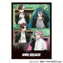 WIND BREAKER シングルクリアファイル 風鈴高校 1年生 クラックス