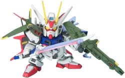 SDガンダム BB戦士 No.259 ストライクガンダム ストライカーウェポンシステム 色分け済みプラモデル