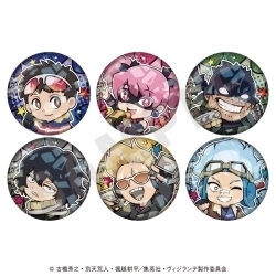 ヴィジランテ -僕のヒーローアカデミア ILLEGALS- トレーディング缶バッジ ミニキャラver.（全6種） 6パック入りBOX coly