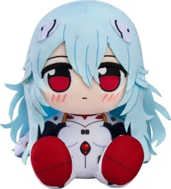 【予約2025年12月】くりぱん ぬいぐるみ ヱヴァンゲリヲン新劇場版 綾波 レイ ロング（ロングヘア：白プラグスーツ） グッドスマイルカンパニー