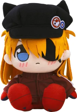 【予約2025年12月】くりぱん ぬいぐるみ ヱヴァンゲリヲン新劇場版 式波・アスカ・ラングレー （ジャージ＆キャスケット） グッドスマイルカンパニー