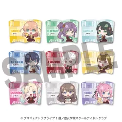 【予約2025年10月】ラブライブ！蓮ノ空女学院スクールアイドルクラブ×石川県立図書館 TRブック型缶バッジ 9パック入りセット DMM.com