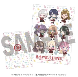 【予約2025年10月】ラブライブ！蓮ノ空女学院スクールアイドルクラブ×石川県立図書館 クリアファイル ミニキャラver DMM.com