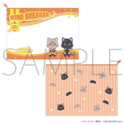 【送料無料】WIND BREAKER withCAT illustration Ver. クリアポーチ 獅子頭連 ムービック【予約2026年09月】