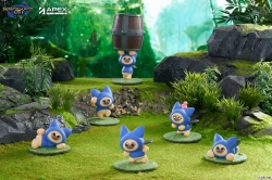 【予約2025年10月】Monster Hunter Rise アイルー「ネコ」ブラインドボックスフィギュア 6パック入りBOX APEX-TOYS