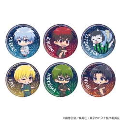 「黒子のバスケ」缶バッジ 22/花火ver. (ミニキャライラスト) 6パック入りBOX A3