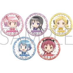 魔法少女まどか☆マギカ キャラバッジコレクション／ワンピース 5パック入りBOX ムービック【送料込み】