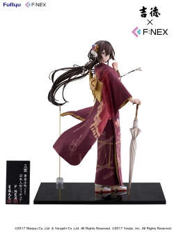 【送料無料】吉徳×F:NEX アズールレーン 三笠 青花小町ver. -日本人形- 1/4スケールフィギュア フリュー【予約2026年06月】