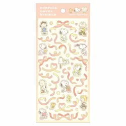 スヌーピー ポッピングパーティーステッカー フレンズ