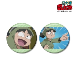 忍たま乱太郎 神崎左門 場面写缶バッジ2個セット アルマビアンカ
