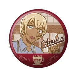 名探偵コナン 喫茶ポアロシリーズ 缶バッジ 2024 安室透【ツインクル】